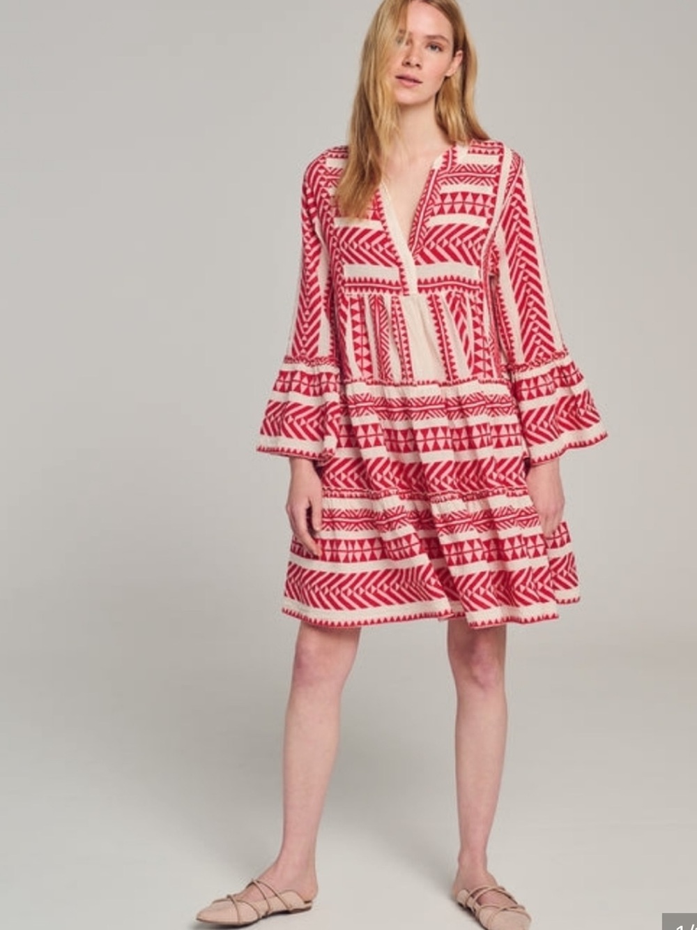 Devotion twins Ella runic tiered dress
